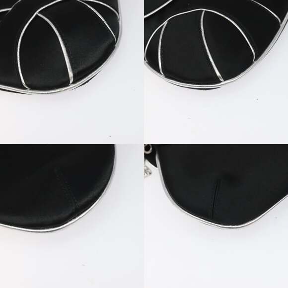 DIOR Chain Shoulder Bag Suede Black - Picture 10 of 12